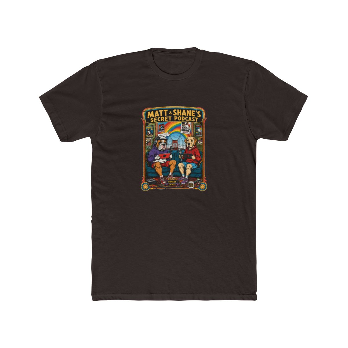 Matt and Shane's Secret Podcast Dawgs T Shirt